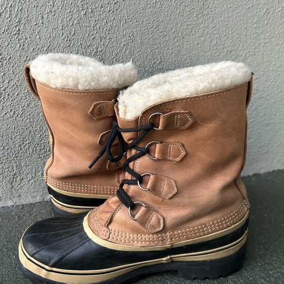 Sorel Caribou Boots Men\'s Size 10 Snow Gorpcore Outdoor Hiking Camping main image 5